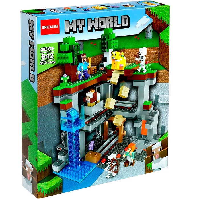 Конструктор Мой Мир «Подземная крепость», 557 деталей