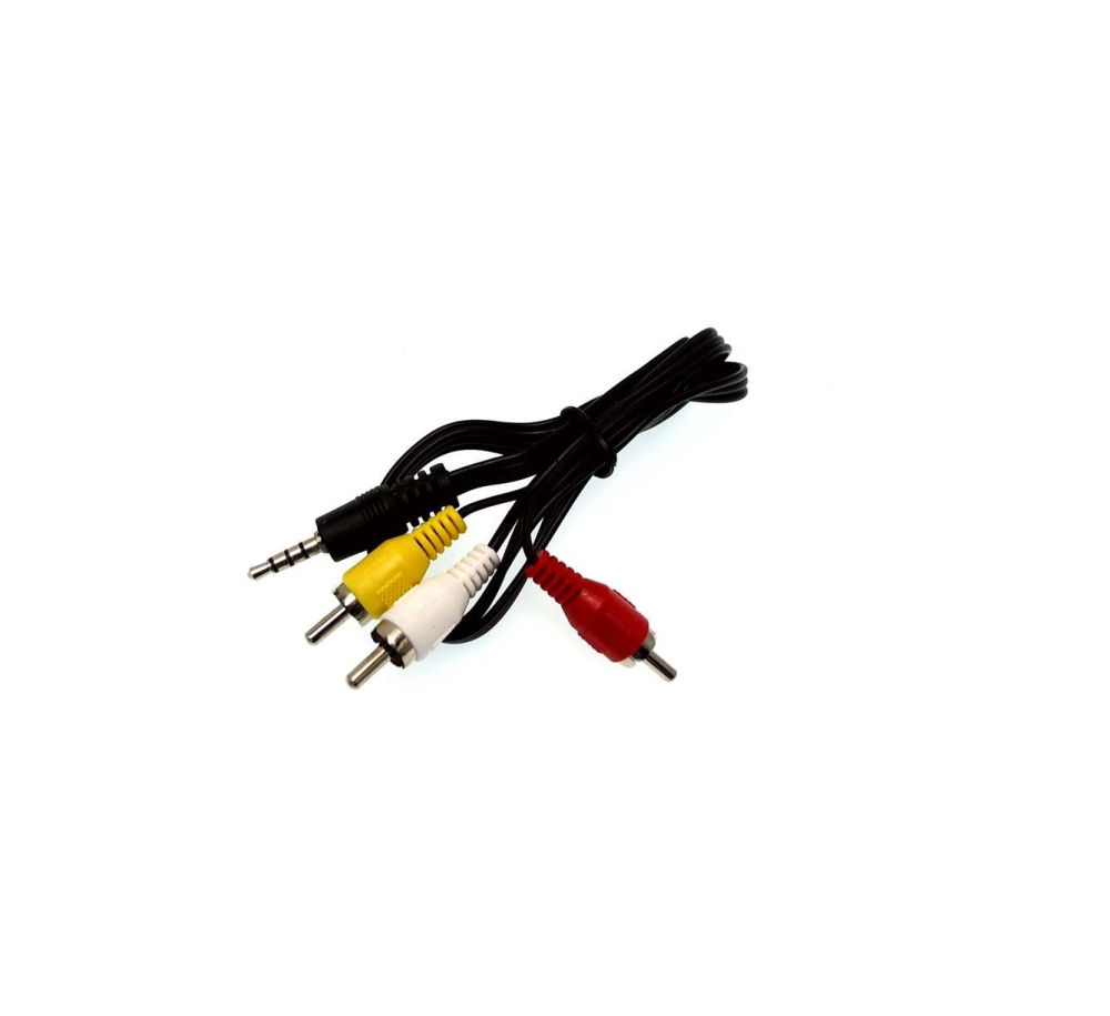 Кабель Jack 3.5 <--> 3RCA  1.0м СИГНАЛ