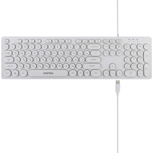 Клавиатура SMARTBUY ONE 328 USB белая