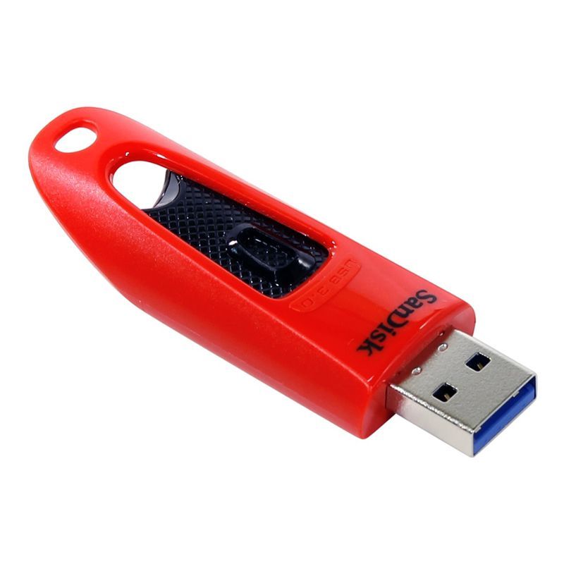 USB 64Gb SanDisk Ultra красный, USB 3.0