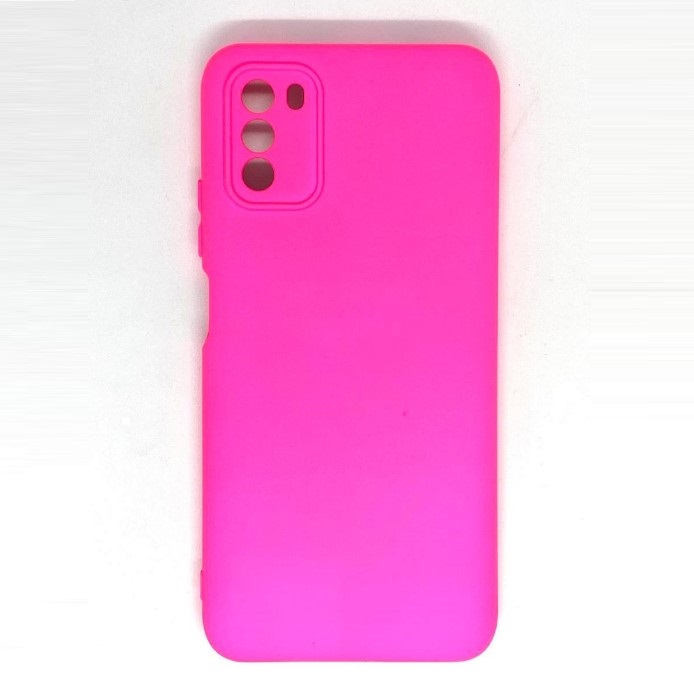 Силиконовый чехол NANO для Xiaomi POCO M3 (Фуксия)