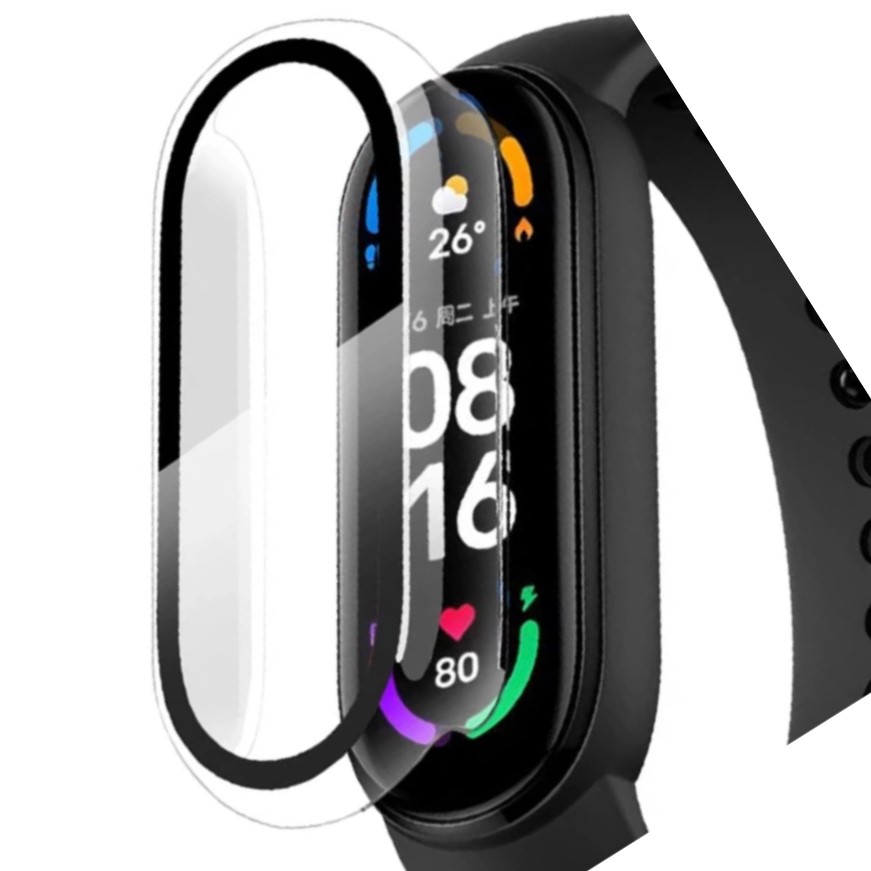 Защитный корпус NONAME для Xiaomi Mi Band 7 прозрачный