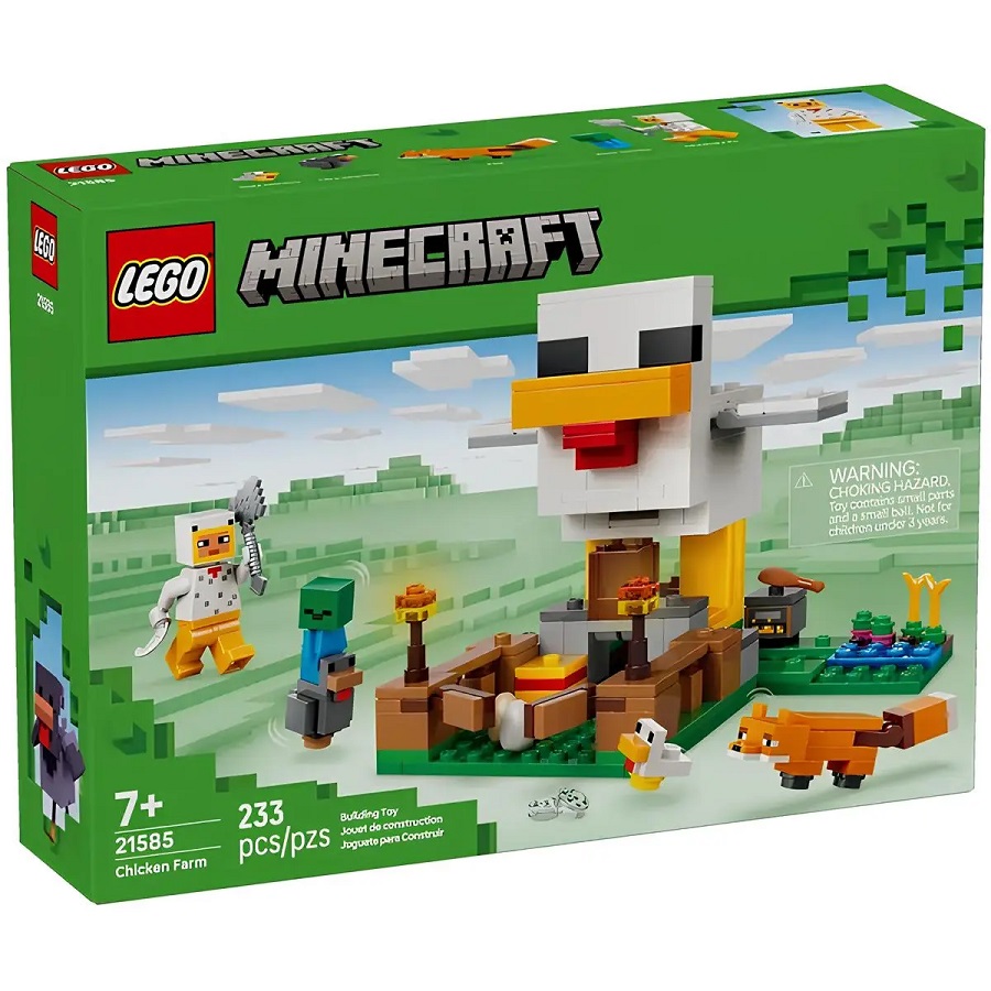 Конструктор LEGO Minecraft 21585 Куриная ферма