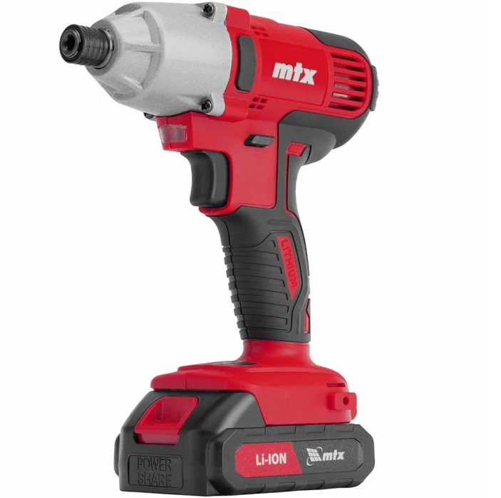Винтоверт MTX CIDS-20-280, ударный аккумуляторный, Li-Ion, 20 В// 26580