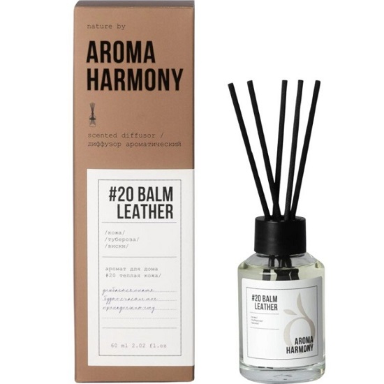Диффузор ароматический "№20 Balm & Leather", 60 мл ZL0016