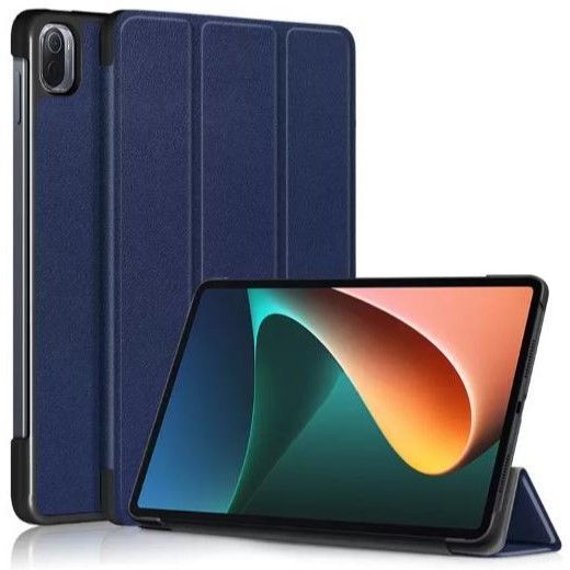 Чехол футляр-книга ZIBELINO Tablet для Xiaomi Pad 5/5 Pro (11.0") (синий) с магнитом