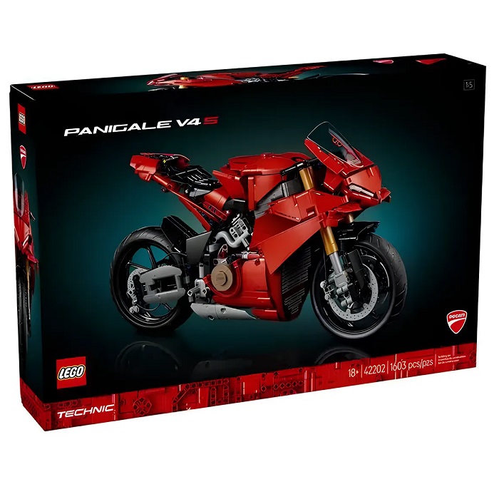 Конструктор LEGO Technic 42202 Мотоцикл Ducati Panigale V4 S