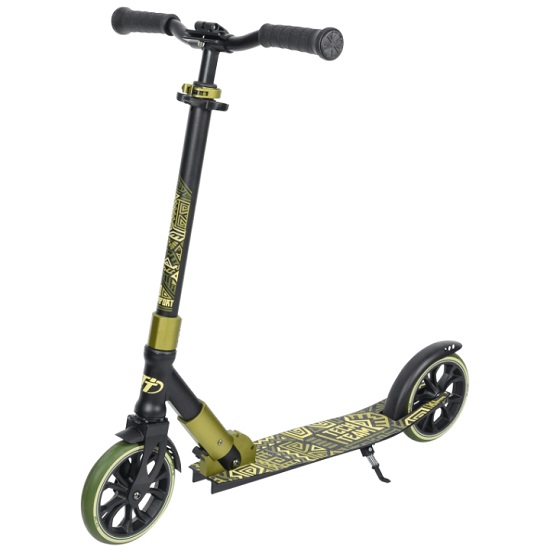 Самокат TECH TEAM COMFORT 180R black-green