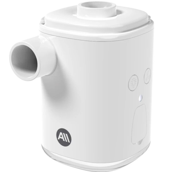 Насос электрический AVA, 3500 Па, 2000 мАч , с функциями фонарика и Power Bank (AVA-AIR-007) белый