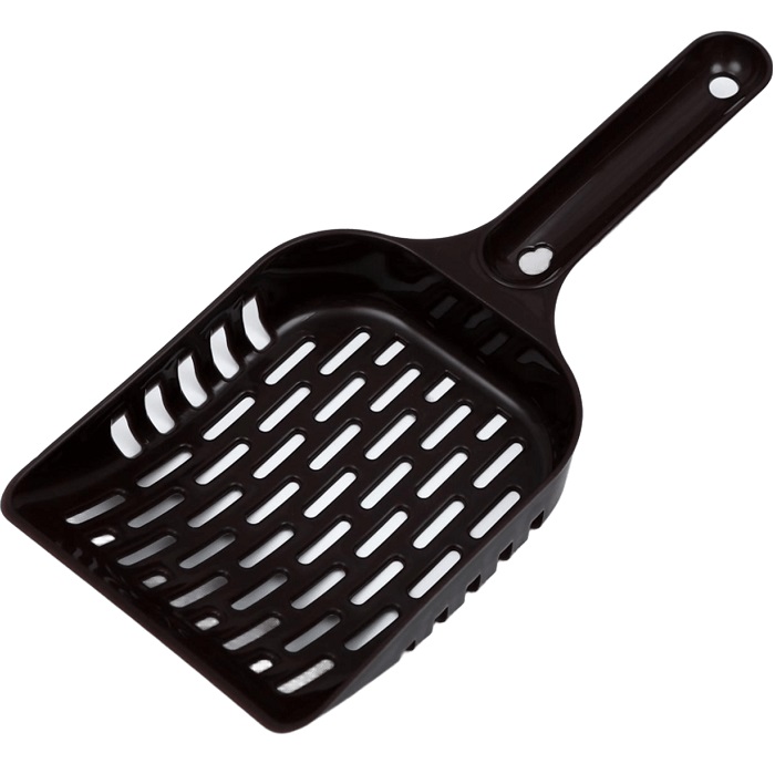 Совок для уборки кошачьего туалета, шоколадный 7315482