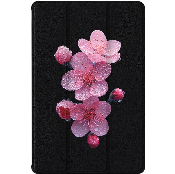Чехол футляр-книга ZIBELINO для iPad Air 13" 2025 (M3)/Apple iPad Pro 2024 (M4)/iPad Air 2024 (M2) 13.0'' (черный) 8005 САКУРА РОЗОВАЯ