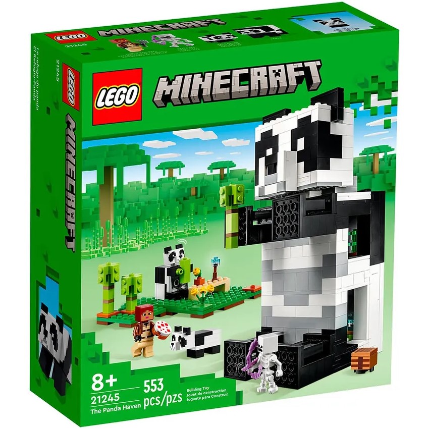 Конструктор LEGO Minecraft 21245 Дом панды