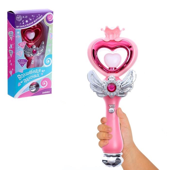 Музыкальная игрушка «Волшебая палочка», звук, свет 6782722