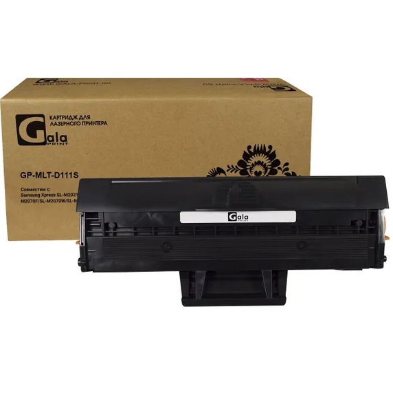 Картридж GP-MLT-D111S для принтеров Samsung Xpress SL-M2020/SL-M2020W/SL-M2021/SL-M2022/M2070F/SL-M2070W/SL-M2070F/SL-M2070FW/SL-M2072