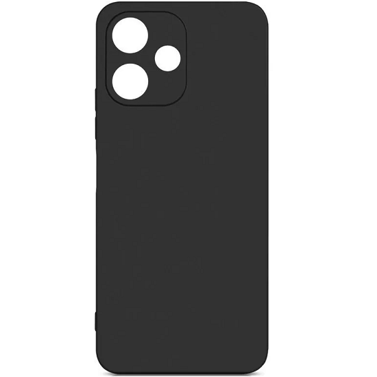Силиконовый чехол DF для Xiaomi Redmi 12 (5G)/Note 12R/Poco M6 Pro (5G) DF xiCase-95 (black)