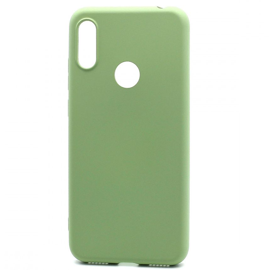 Задняя накладка Silicone Case NEW ERA для Honor 8A/Y6 2019 зеленый