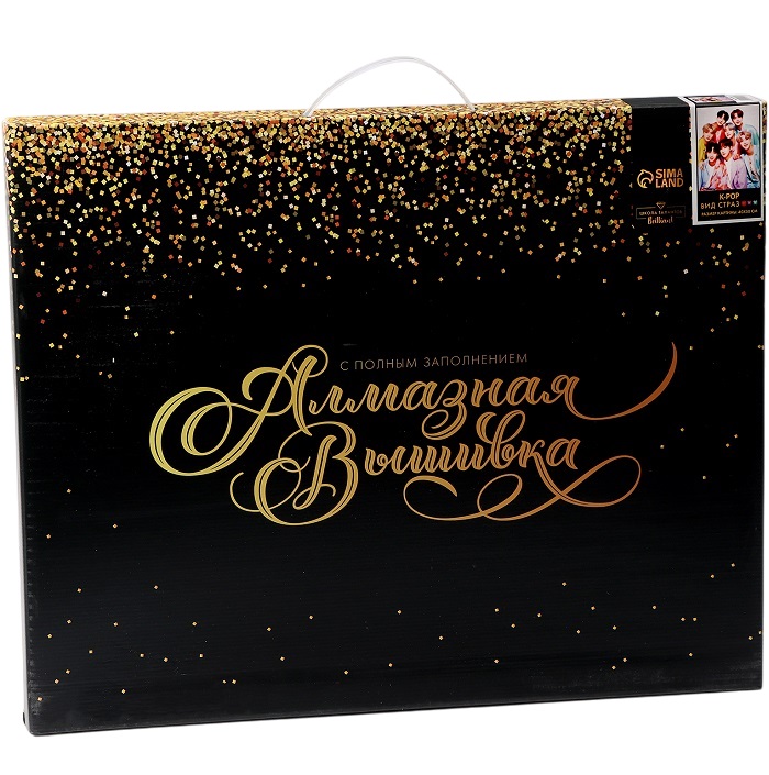 Алмазная мозаика «K-POP», 40 х 50 см на холсте с подрамником