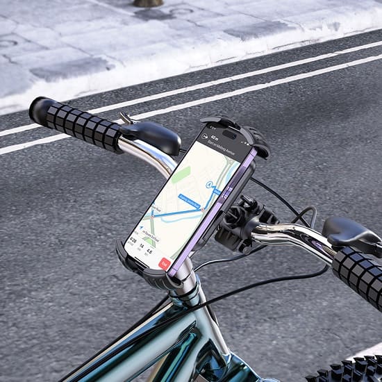 Велосипедный держатель BOROFONE BH105 Crown, черный