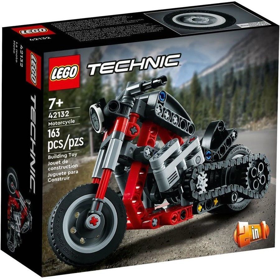 Конструктор LEGO Technic 42132 Мотоцикл (Уценка)