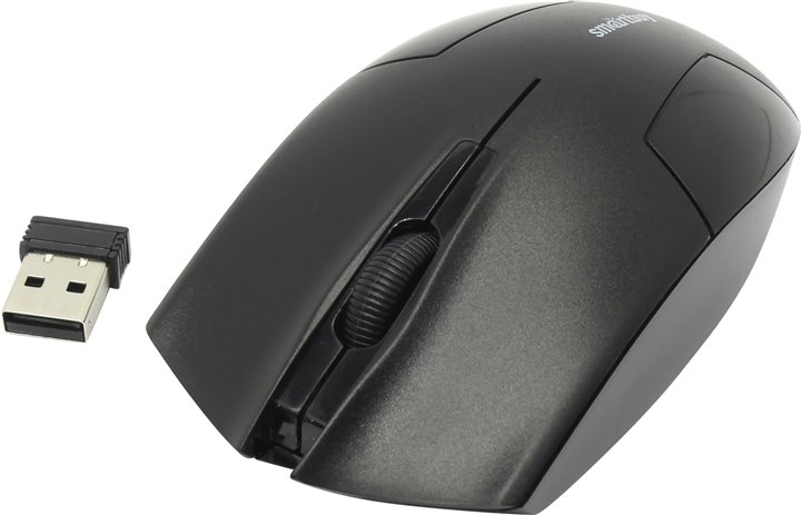 Мышь БП SMARTBUY ONE 341AG, чёрная (SBM-341AG-K)