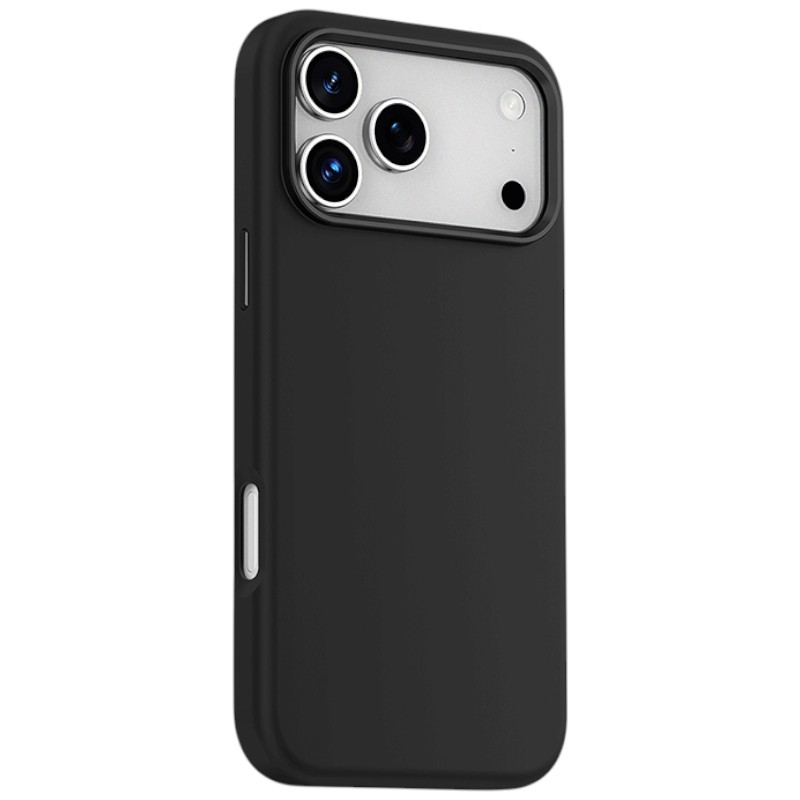 Задняя накладка KEEPHONE ROSANA MAGSAFE SILICONE CASE для iPhone 17 PRO MAX BLACK