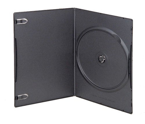 Футляр 1DVD 9mm UNIBOX  (черный глянец) (150)