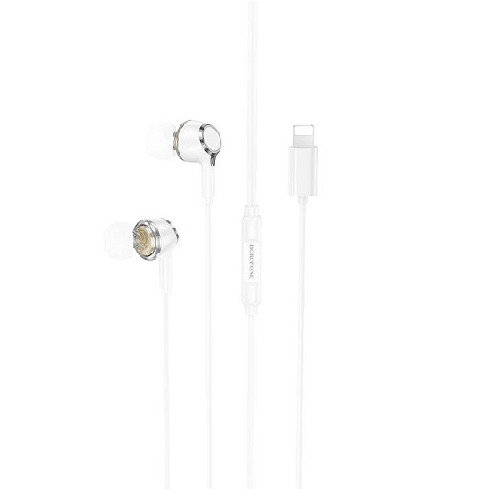 Наушники BOROFONE BM90 White Lightning