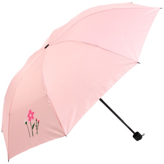 Зонт розовый минимализм 9468104