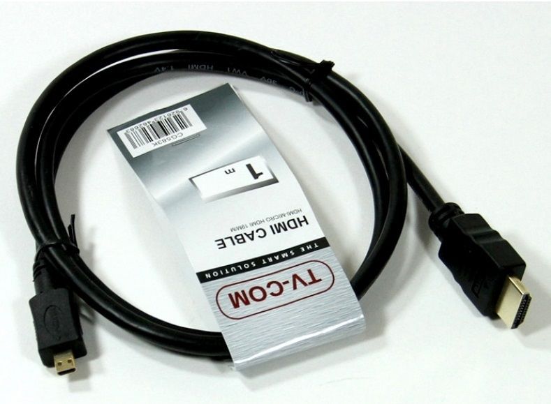 Кабель HDMI <--> miniHDMI  1.0м TV-COM ver1.4V+3D