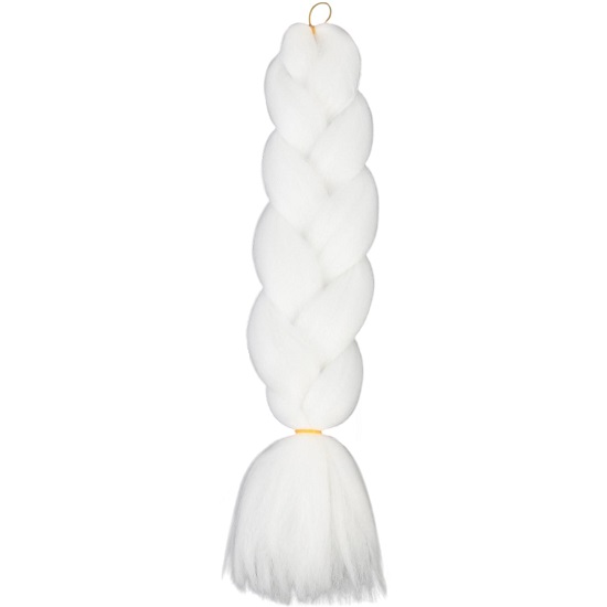 Канекалон ZUMBA 60 см, цвет белый(#AY9)