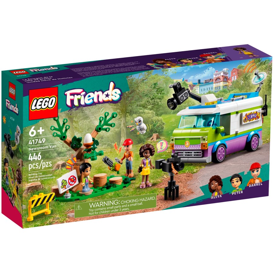 Конструктор LEGO Friends 41749 Фургон отдела новостей