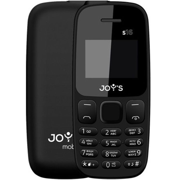 Телефон JOYS S16 DS Black