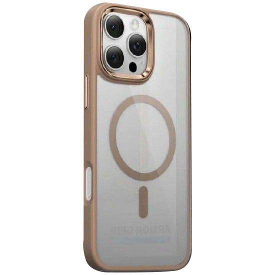 Задняя накладка KeePhone Armor Grip Magsafe для iPhone 16 Pro Max Desert