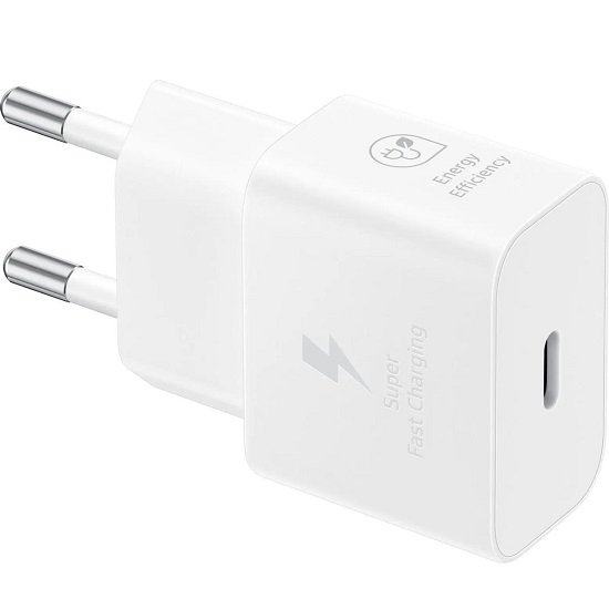 Сетевое ЗУ 1Type-C Samsung EP-T2510XWEGEU белый, 25W