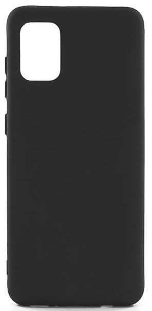 Задняя накладка XIVI для SAMSUNG Galaxy A71 5G, SC, матовая, №1, чёрный