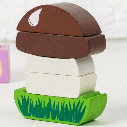 Пирамидка безосевая "Грибок"