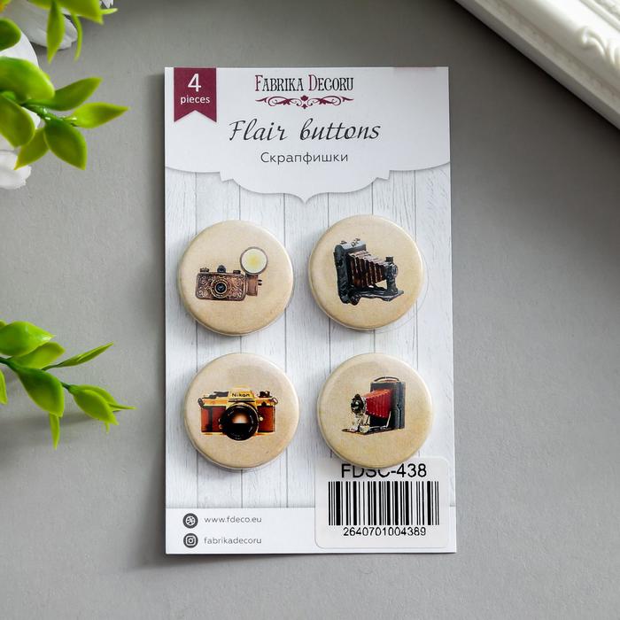 Набор фишек для скрапбукинга "Family Heritage 438" 4 шт 6767289