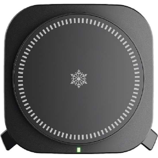 Автомобильный держатель OLMIO ICE Cool, 15W QI