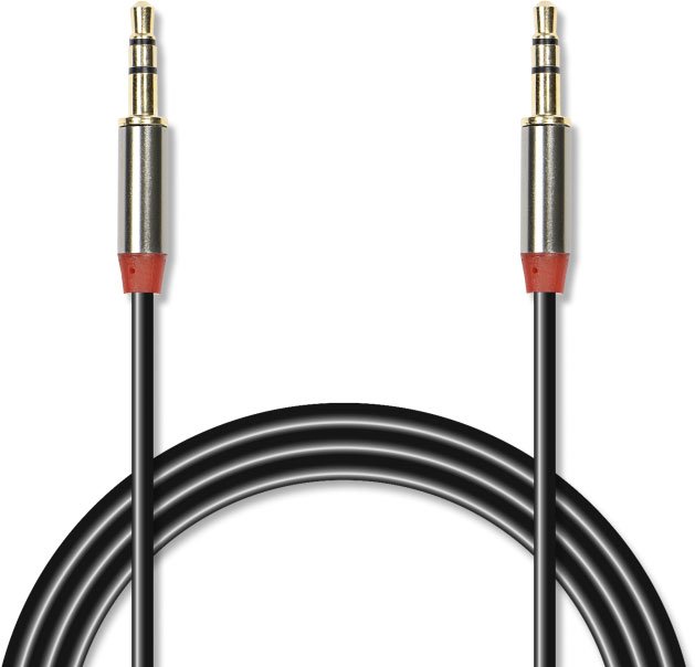 Кабель Jack 3.5 <--> Jack 3.5  3.0м JET.A JA-AC01 чёрный