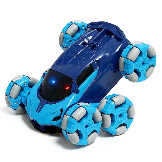 Машина радиоуправляемая «Трюковая», дым, с акк-м, цвет синий 9667000