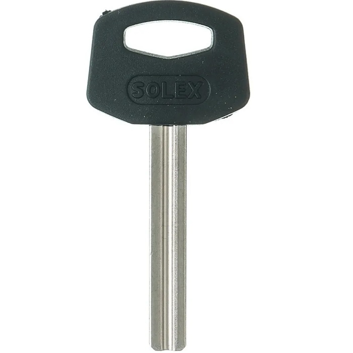 Заготовка ключа SOLEX фин квадратный с пазом пластик 38м*2,7 КНР