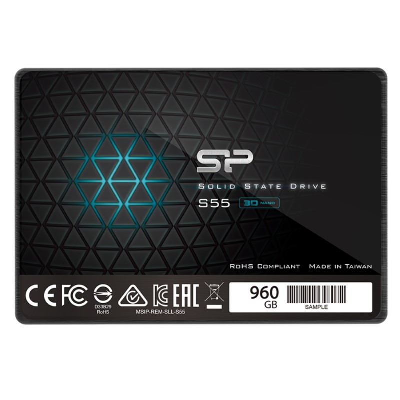 Накопитель SSD 2.5" 120Gb SILICON POWER S55 SP120GBSS3S55S25 SATA III
