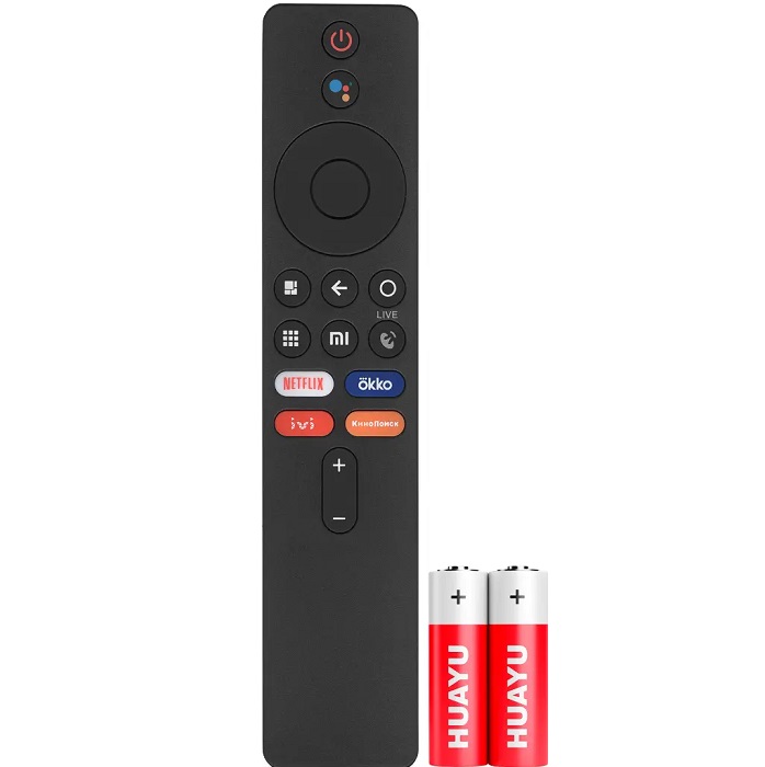 Пульт Huayu BT-MIRU01 для Xiaomi, с голосовой функцией и батарейками в комплекте Универсальный пульт для XIAOMI TV и Tv box  Xiaomi