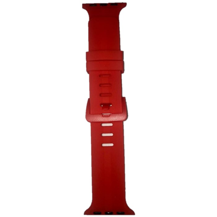 Силиконовый ремешoк NONAME для Apple Watch (38/40mm) красный