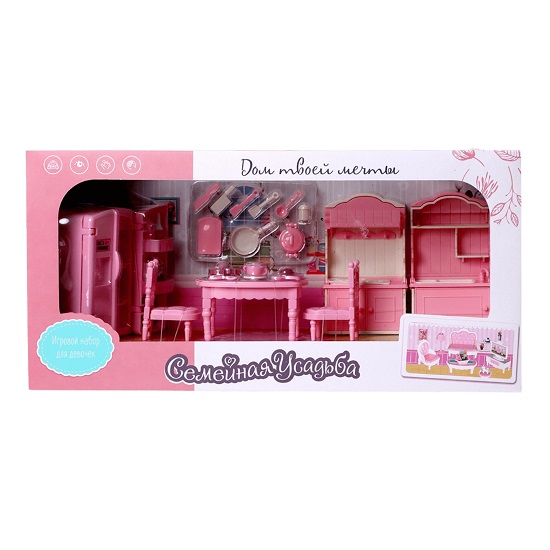Игровой набор мебели для кукол «Семейная усадьба: столовая» 9939301