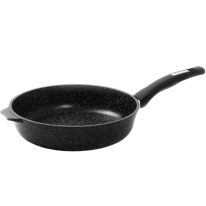 Сковорода индукционная 24см МЕЧТА Гранит black. Induction Pro. арт. 24802И