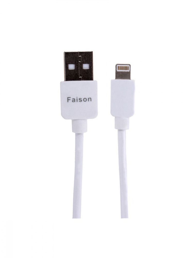 Кабель USB <--> iPhone 4  1.0м FAISON FS-K-806 PLAIN белый