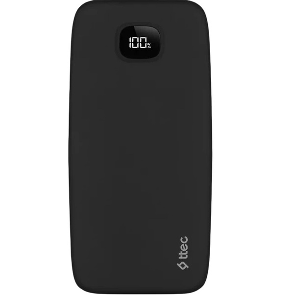Внешний АКБ TTEC ChargeUp LCD (20000mAh) черный
