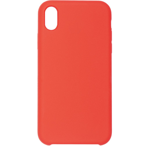 Силиконовый чехол SILICONE CASE для iPhone XR, №13 темно-оранжевый