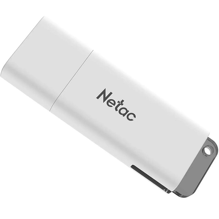 USB 4Gb Netac U185 белый